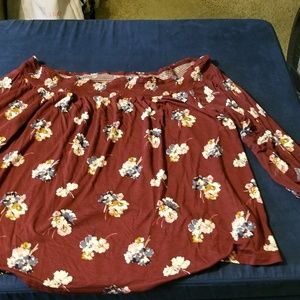 Old Navy off shoulder shirt